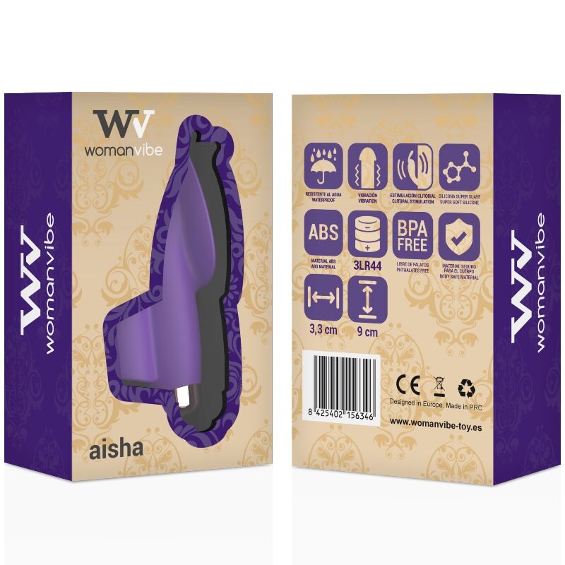 WOMANVIBE - AISHA SILIKONSKI STIMULATOR PRST