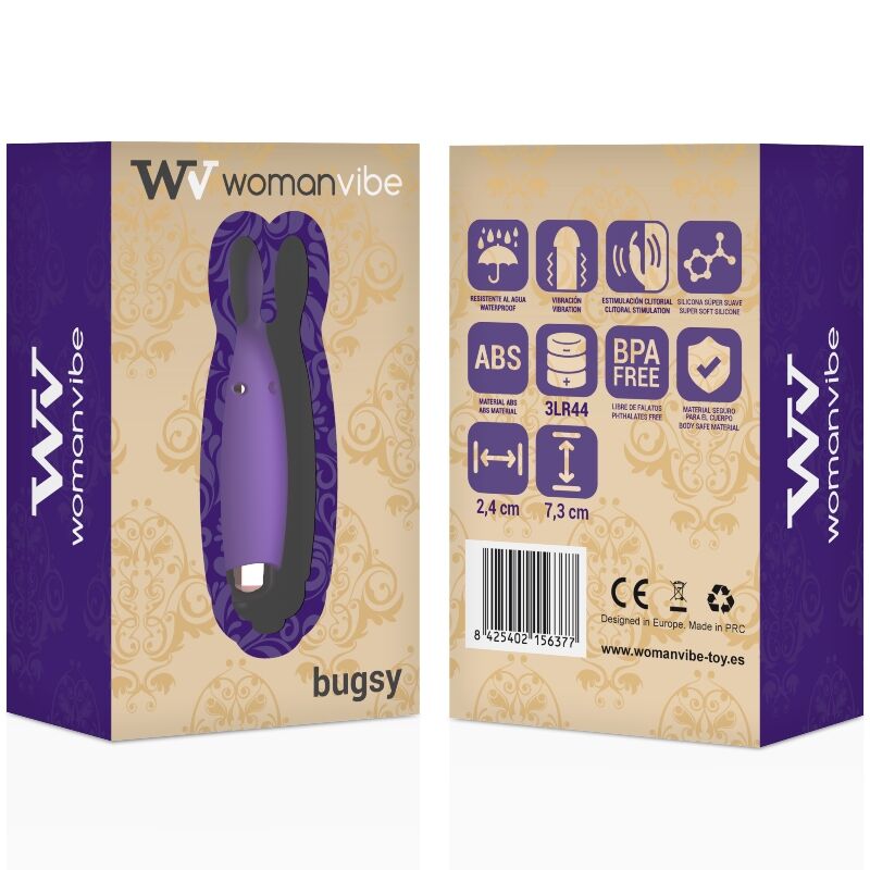WOMANVIBE - BUGSY SILIKONSKI STIMULATOR ZA ZAJCE