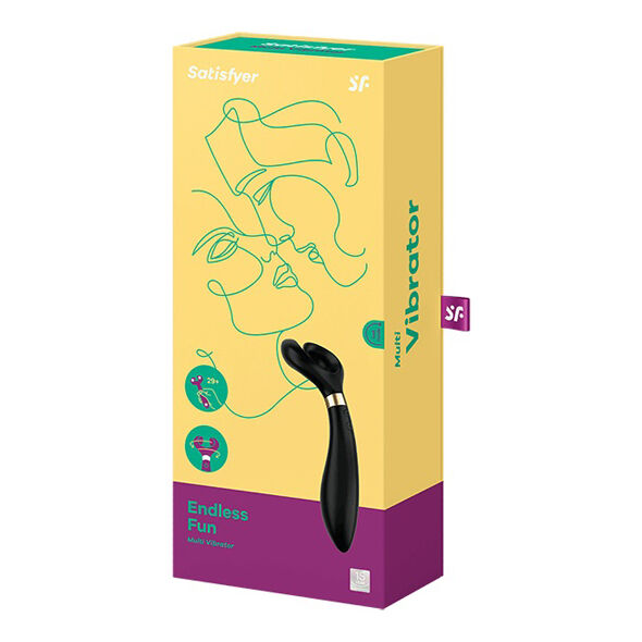 Vibrator za pare Satisfyer - Endless Fun 3, modra