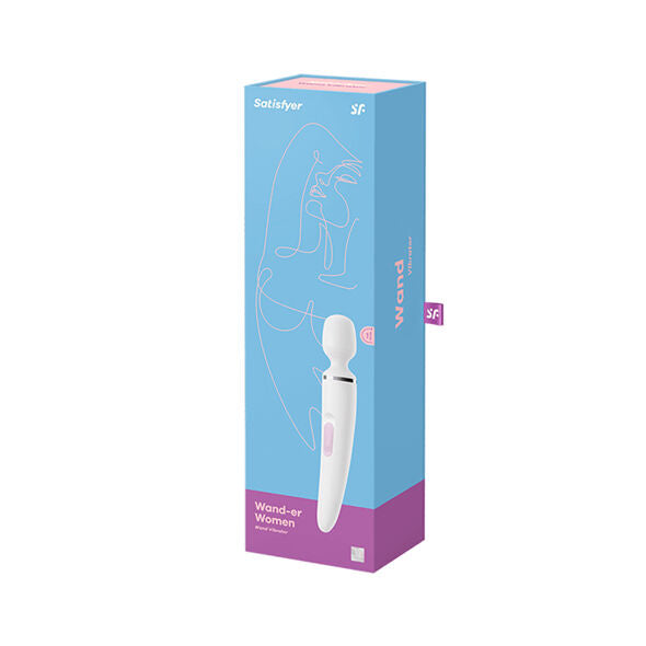 Masažni vibrator Satisfyer - Wander Woman, bela