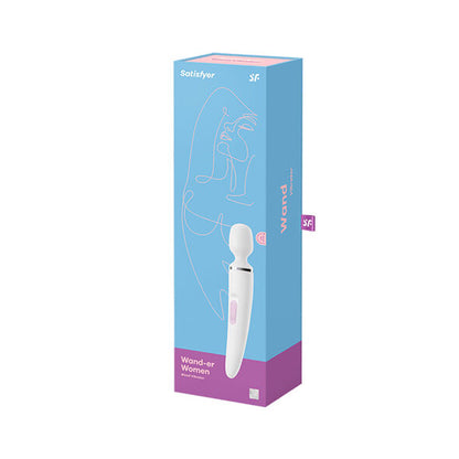 Masažni vibrator Satisfyer - Wander Woman, bela