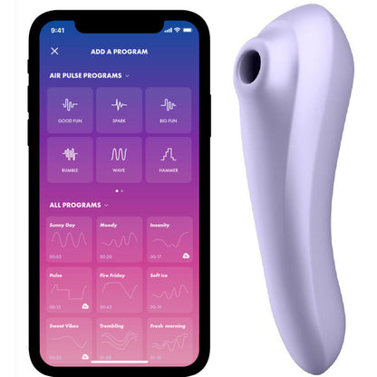 Stimulator klitorisa Satisfyer - Dual Pleasure, vijolična