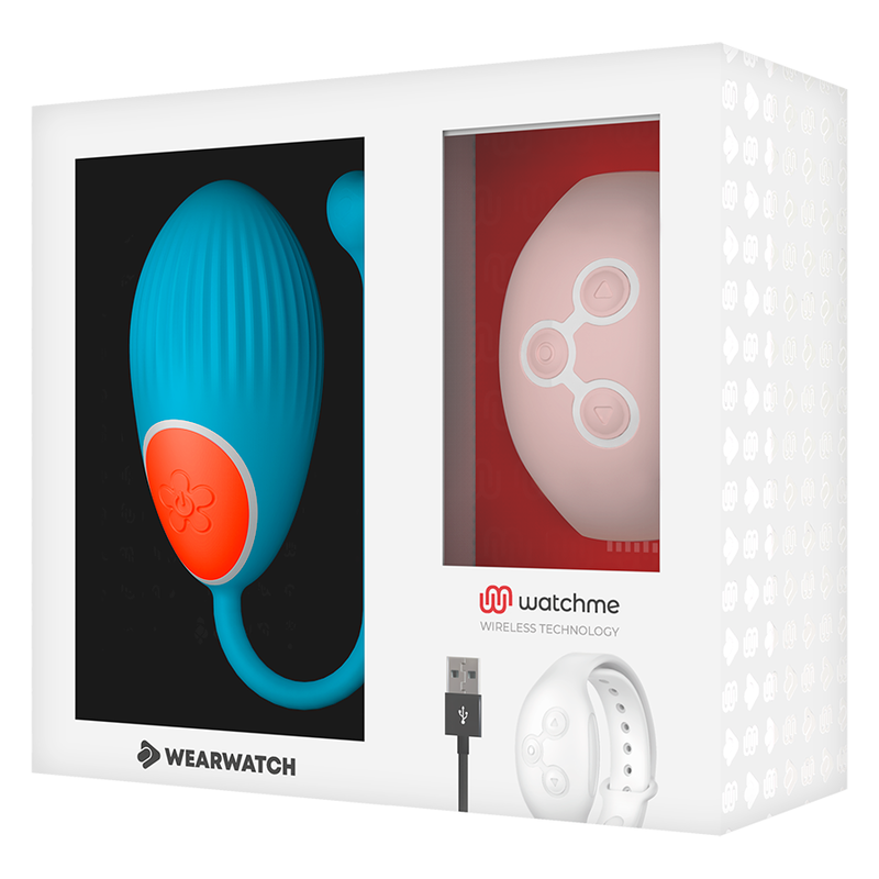 WEARWATCH - WATCHME TECHNOLOGY DALJINSKI UPRAVLJALNIK JAJCE MODRA / ROZA