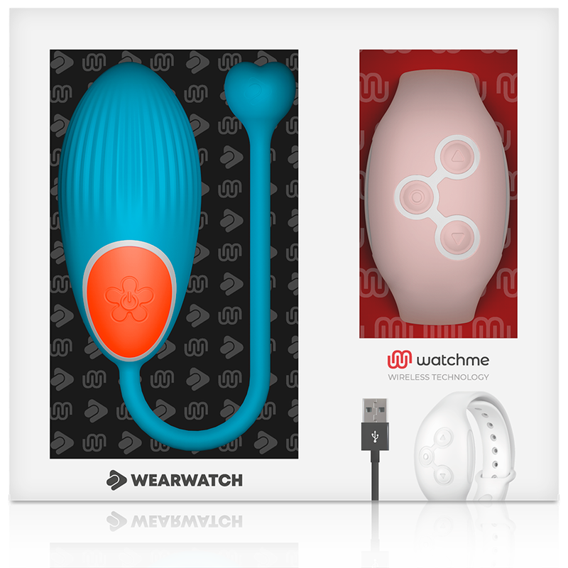 WEARWATCH - WATCHME TECHNOLOGY DALJINSKI UPRAVLJALNIK JAJCE MODRA / ROZA