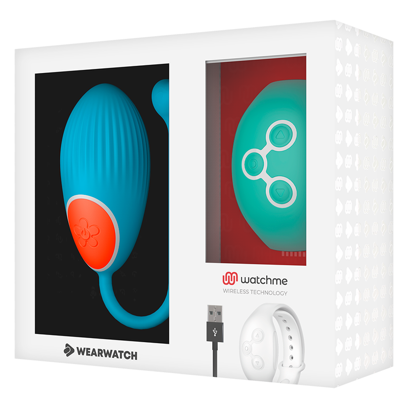 WEARWATCH - WATCHME TECHNOLOGY DALJINSKI UPRAVLJALNIK JAJCE MODRA / AKVAMARIN