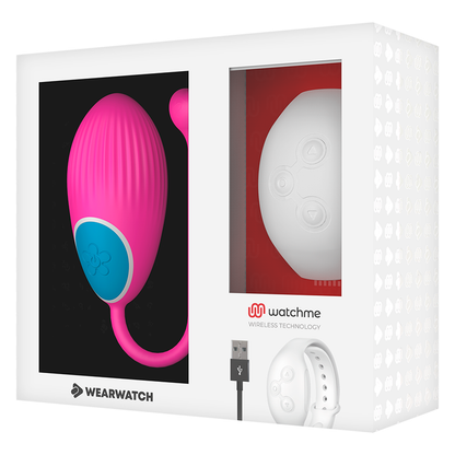 WEARWATCH - WATCHME TECHNOLOGY DALJINSKI UPRAVLJALNIK JAJCE FUKSIJA / NIVEO