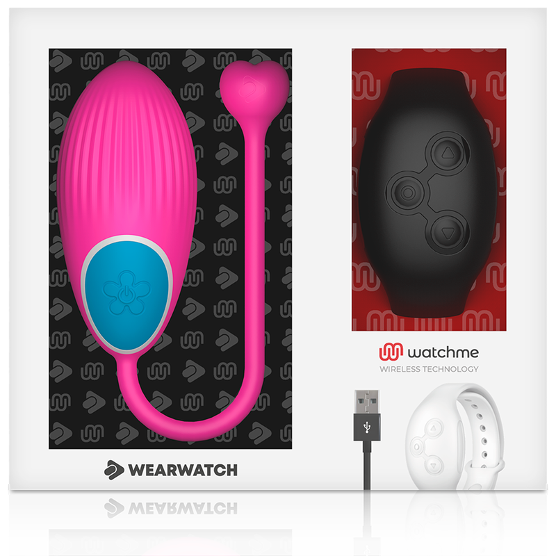 WEARWATCH - WATCHME TECHNOLOGY DALJINSKI UPRAVLJALNIK JAJCE FUKSIJA / JET