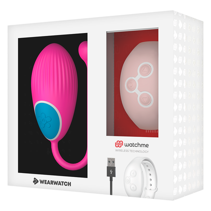 WEARWATCH - WATCHME TECHNOLOGY DALJINSKI UPRAVLJALNIK JAJCE FUKSIJA / ROZA
