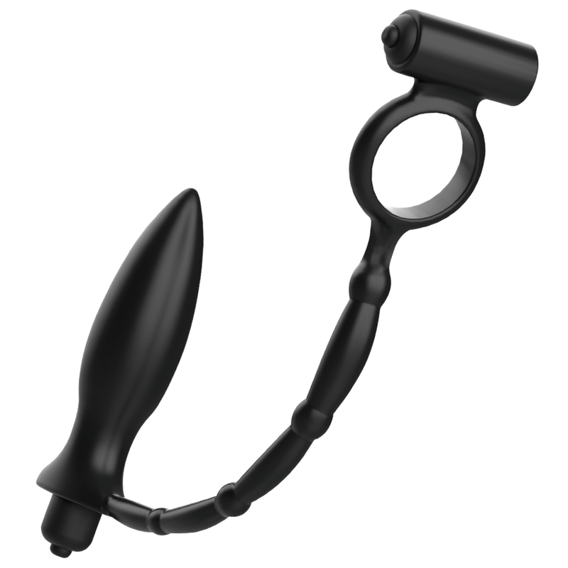 Analni čep z obročkom za penis Addicted Toys 5