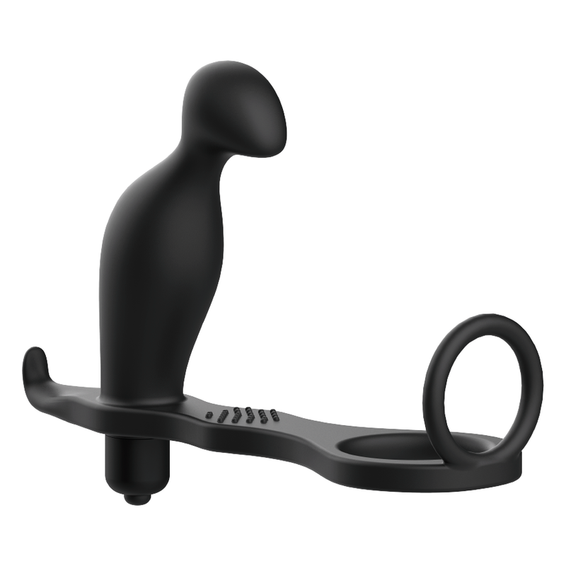 Analni čep z obročkom za penis Addicted Toys 3