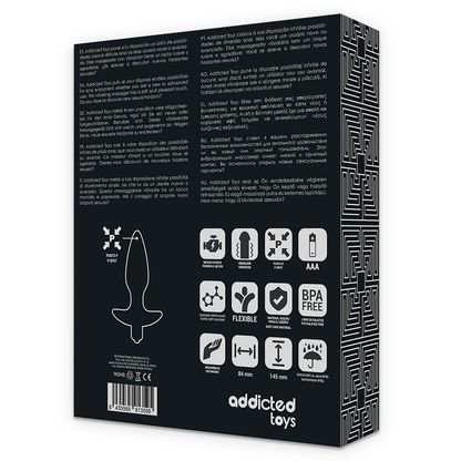 Vibracijski analni čep Addicted Toys