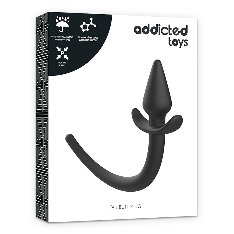Analni čep s pasjim repom Addicted Toys Puppy Plug