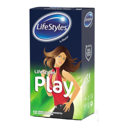 Kondomi LifeStyles - PLAY, 12 kos