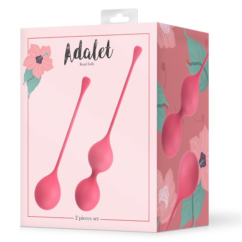 Set vaginalnih kroglic Adalet, roza